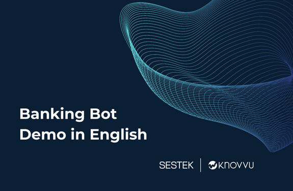 Banking Bot Demo in English