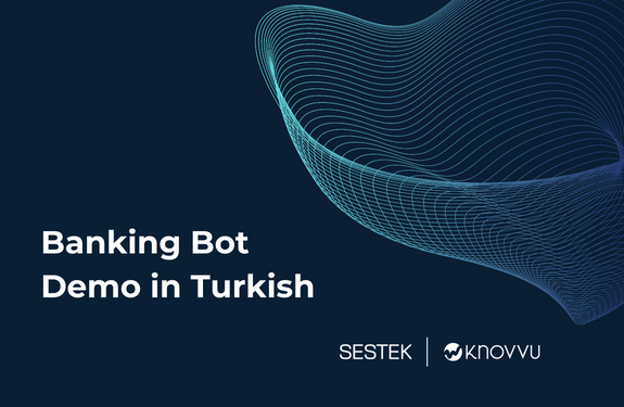 Banking Bot Demo in Turkish