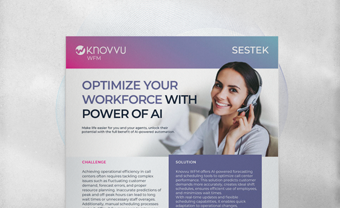 Knovvu WFM - One-pager
