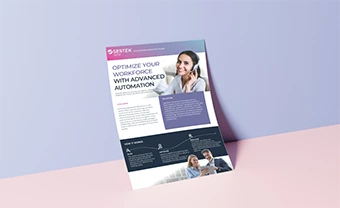SESTEK WFM <br> One-pager