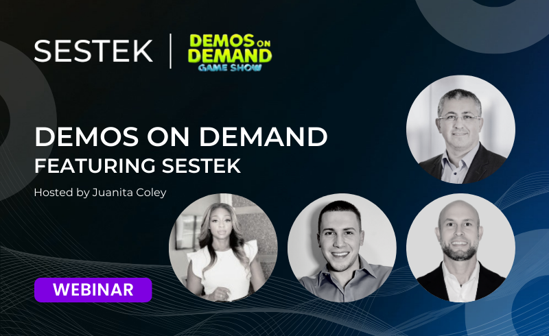 Demos On Demand Featuring SESTEK<br><br>